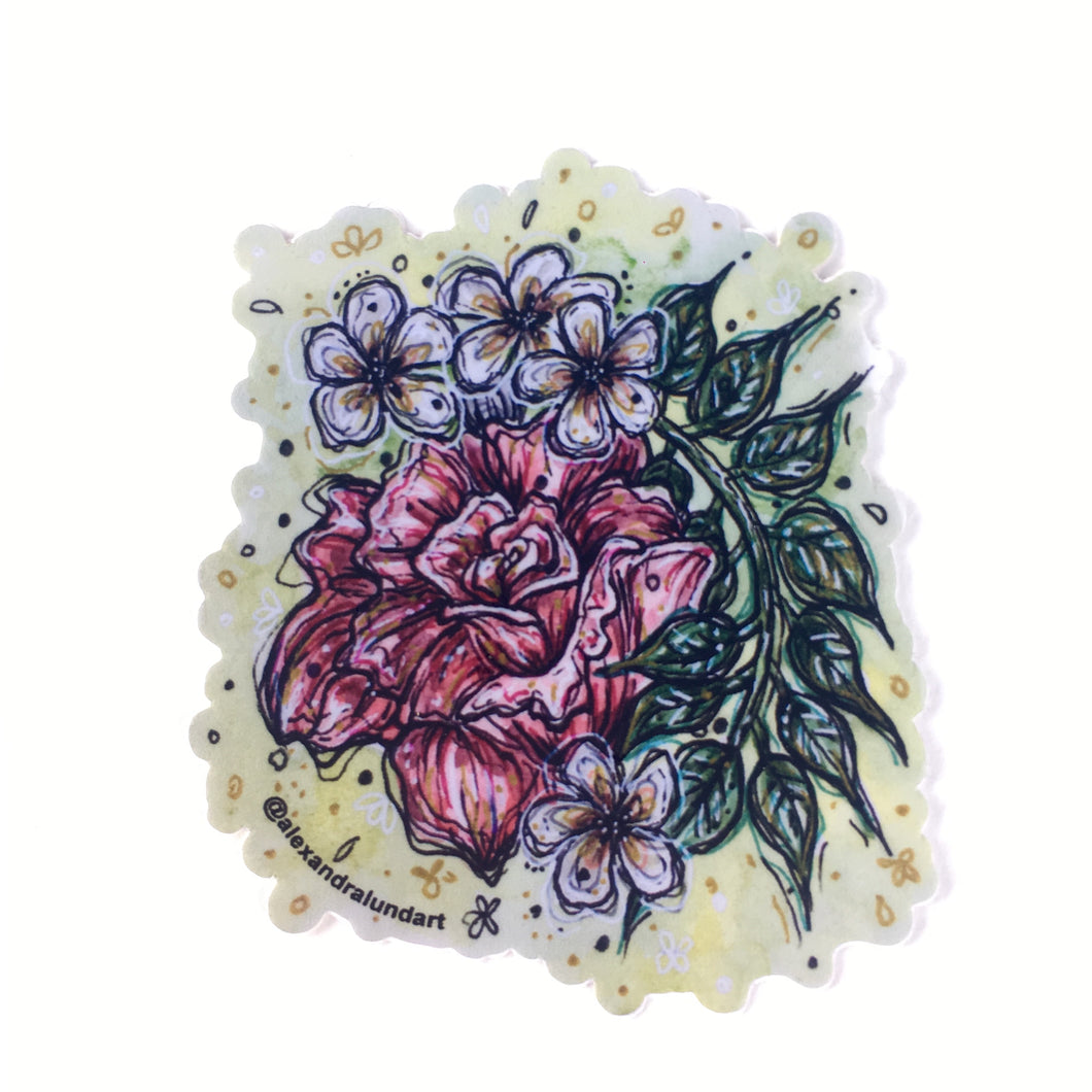 Sticker- Floral